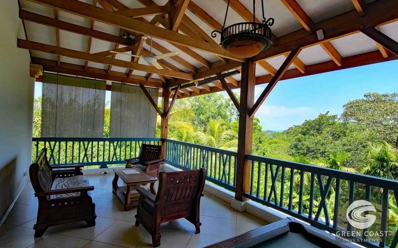 Off-Grid Ocean-View Estate: 4 Luxury Homes, Private Waterfall & Solar Power in Pavones — view 22, San José, Costa Rica