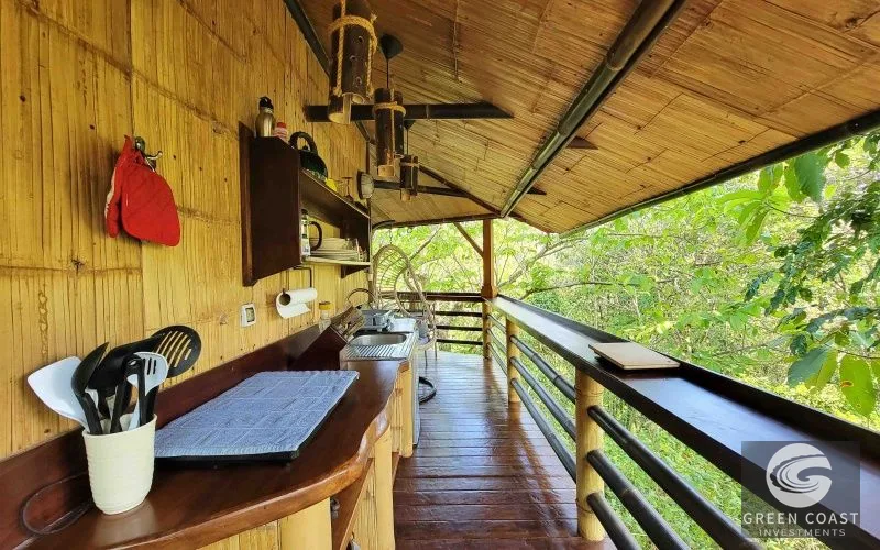 Off-Grid Ocean-View Estate: 4 Luxury Homes, Private Waterfall & Solar Power in Pavones — view 40, San José, Costa Rica