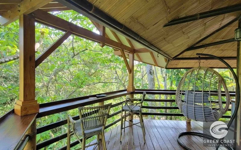 Off-Grid Ocean-View Estate: 4 Luxury Homes, Private Waterfall & Solar Power in Pavones — view 43, San José, Costa Rica