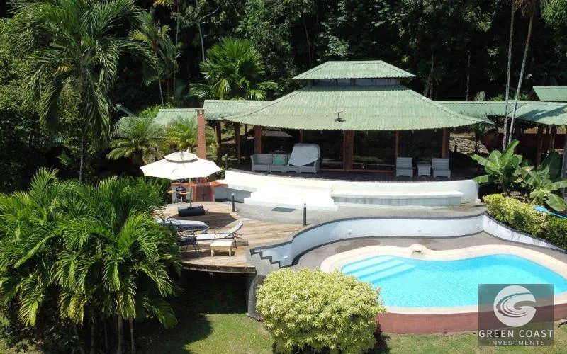Pavones Dual-Villa Luxury Estate: 5-Acre Jungle Oasis with Panoramic Ocean Views & Pool — view 1, San José, Costa Rica