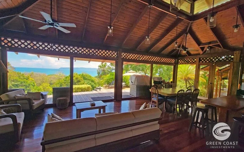 Pavones Dual-Villa Luxury Estate: 5-Acre Jungle Oasis with Panoramic Ocean Views & Pool — view 20, San José, Costa Rica