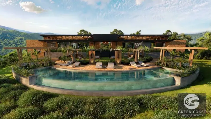 Eco-Luxury 4BR Villa in Guanacaste | Serena Blue Residences — view 1, Bejuco, Nandayure, Costa Rica