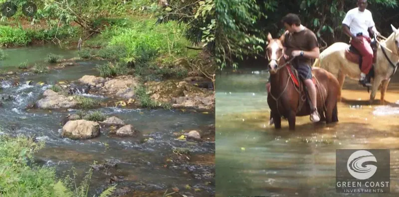 37-Hectare Eco-Farm in Carara with Rivers, Mountain Views, and 2-Bed Home — view 4, Carara, Turrubares, Costa Rica