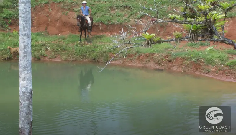 37-Hectare Eco-Farm in Carara with Rivers, Mountain Views, and 2-Bed Home — view 8, Carara, Turrubares, Costa Rica