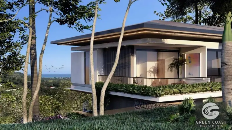 Ocean-View Eco-Lot in Hermosa Falls Estates | 1.25 Acres Near Jacó — view 12, Jacó, Garabito, Costa Rica