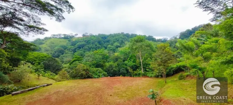 Scenic Mountain View Lot Near Jaco | 2,849 m² Ready-to-Build Terrace in Tarcolitos — view 1, Carara, Turrubares, Costa Rica