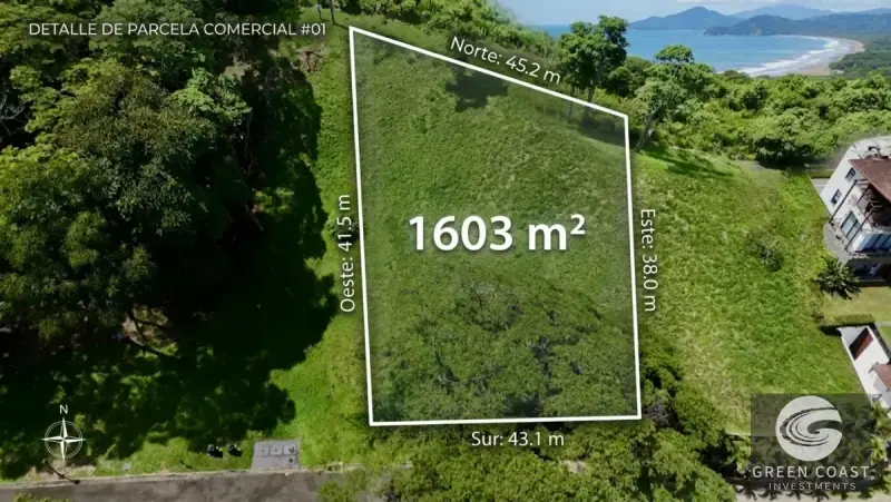 Ocean-View Luxury Homesite in Nativa: 1,603 m² of Pure Coastal Paradise in Garabito — view 4, Garabito, Jaco, Costa Rica