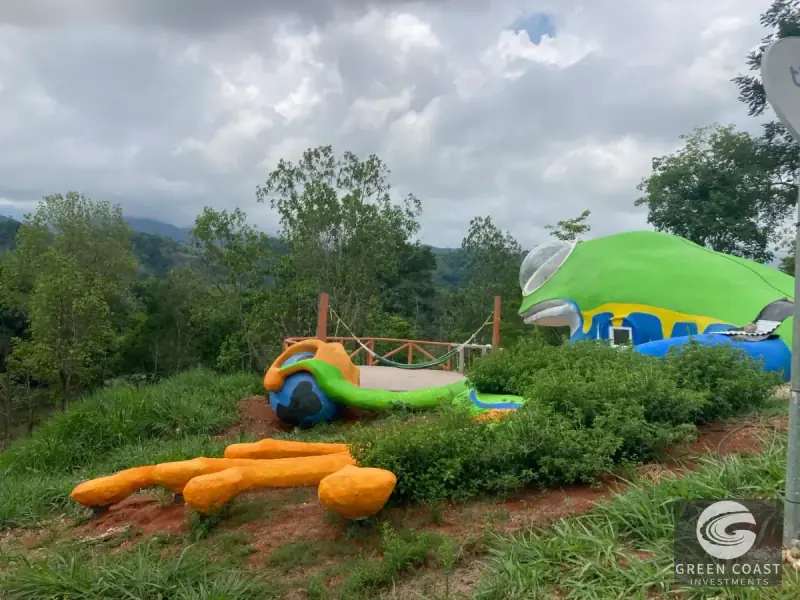Whimsical Frog-Shaped Studio on 4 Hectares with River Access and Mountain Views in Parrita — view 8, Parrita, Parrita, Costa Rica
