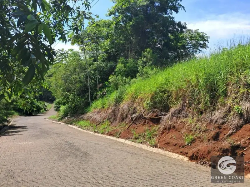 Ocean-View Sunset Lot in Secure Gated Community Near Playa Hermosa — view 2, Jacó, Garabito, Costa Rica