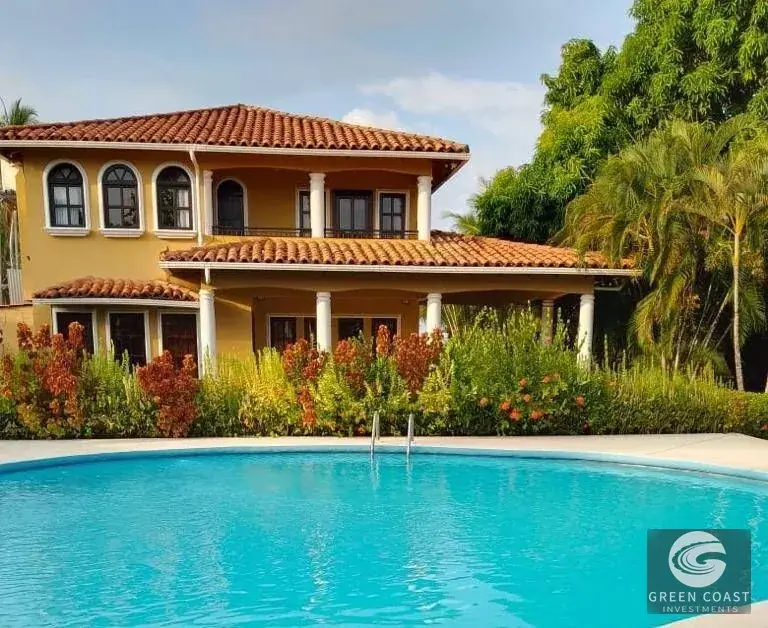 Palo Seco Beachfront Estate: 5-Bed Mediterranean Villa with Pool & Guest House — view 1, Parrita, Parrita, Costa Rica