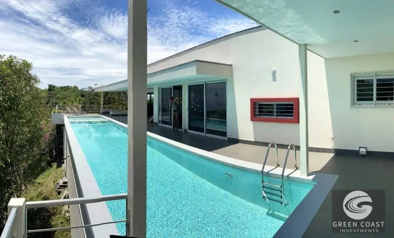 Modern Ocean-View Jungle Villa in Exclusive Bijagual Mountain Enclave — view 6, Jacó, Garabito, Costa Rica