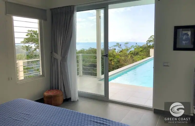 Modern Ocean-View Jungle Villa in Exclusive Bijagual Mountain Enclave — view 9, Jacó, Garabito, Costa Rica