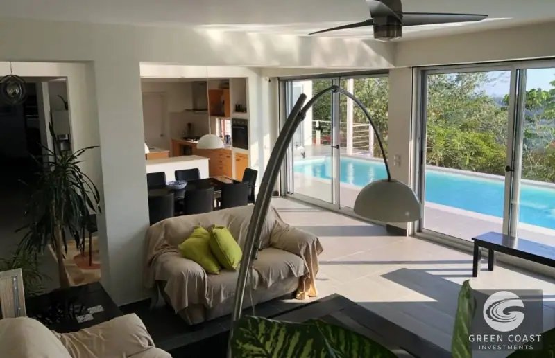 Modern Ocean-View Jungle Villa in Exclusive Bijagual Mountain Enclave — view 14, Jacó, Garabito, Costa Rica