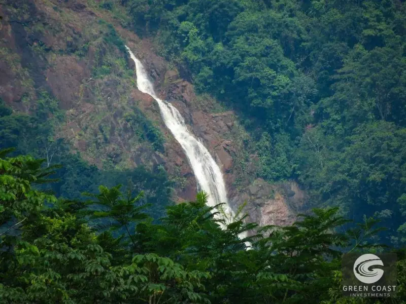 Ocean & Waterfall View Development Land Near Carara National Park — view 1, Tárcoles, Garabito, Costa Rica