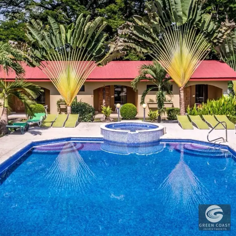 Boutique 10-Villa Tropical Hotel with Pool Near Jaco Beach — view 3, Garabito, Costa Rica