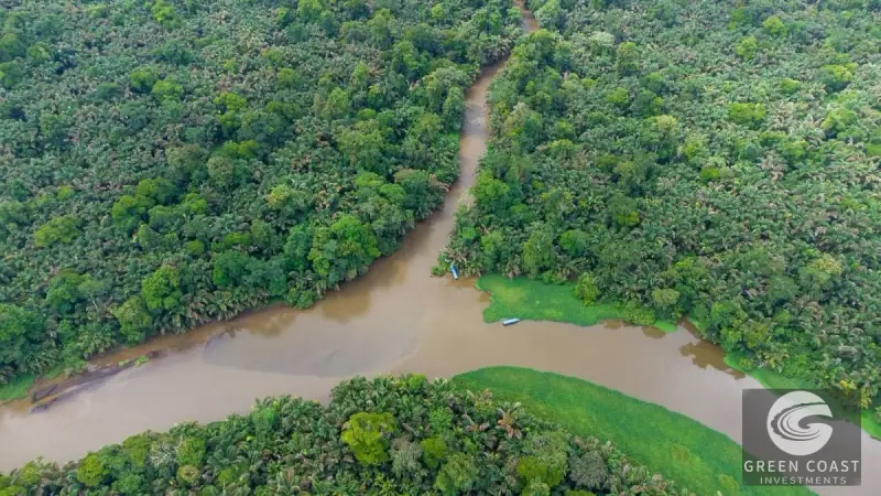 11-Ha Eco-Luxury Hotel Development Site in Tortuguero with Beach & Canal Frontage — view 6, Colorado, Pococí, Costa Rica