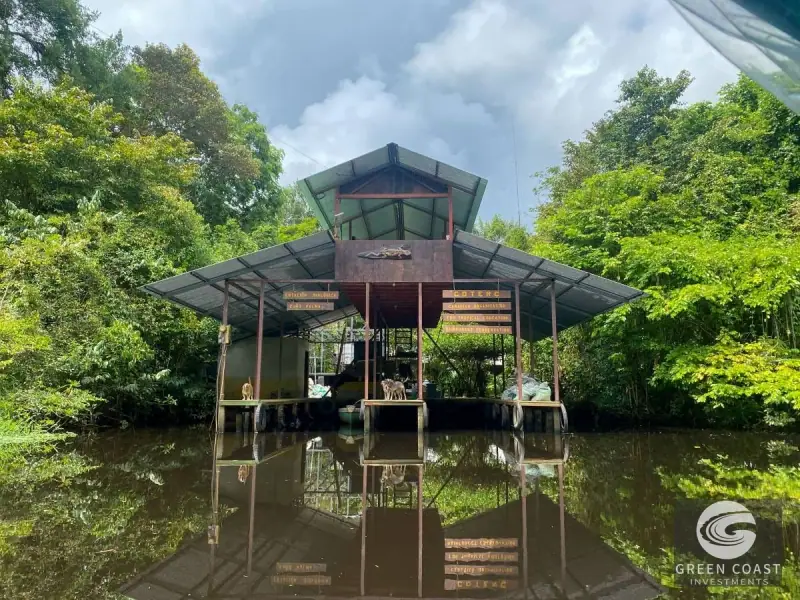 11-Ha Eco-Luxury Hotel Development Site in Tortuguero with Beach & Canal Frontage — view 13, Colorado, Pococí, Costa Rica