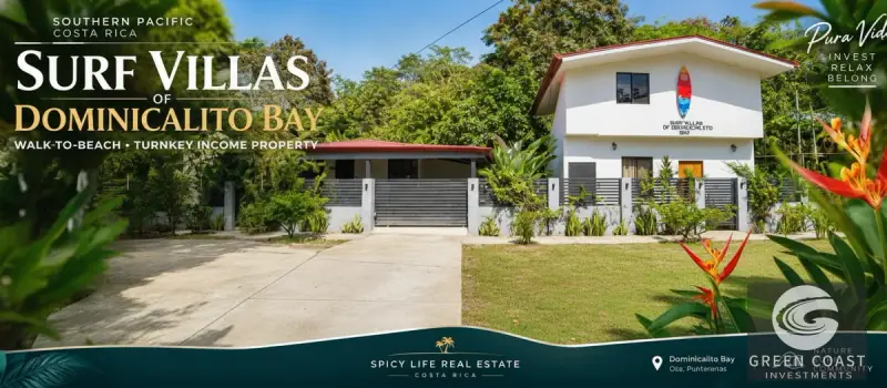 Dominicalito Bay Multi-Unit Surf Villas: Turnkey Income Property Steps from the Beach — view 1, Dominical, Costa Rica