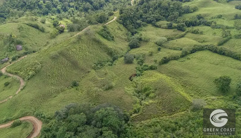 52-Acre Riverfront Farm by Eco-Chontales Waterfall with Panoramic Mountain Views — view 3, Barú, Pérez Zeledón, Costa Rica