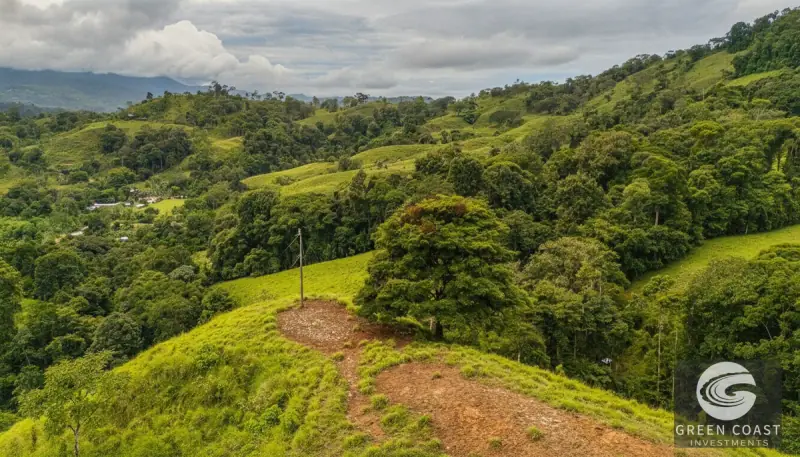 52-Acre Riverfront Farm by Eco-Chontales Waterfall with Panoramic Mountain Views — view 10, Barú, Pérez Zeledón, Costa Rica