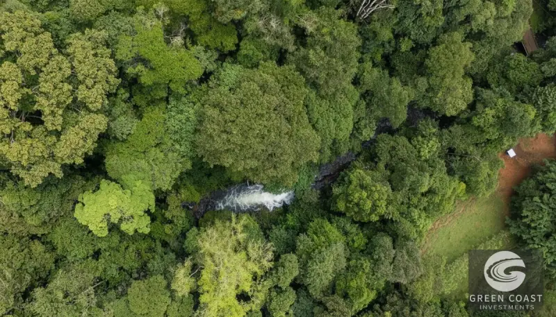 52-Acre Riverfront Farm by Eco-Chontales Waterfall with Panoramic Mountain Views — view 12, Barú, Pérez Zeledón, Costa Rica