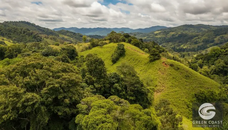 52-Acre Riverfront Farm by Eco-Chontales Waterfall with Panoramic Mountain Views — view 14, Barú, Pérez Zeledón, Costa Rica