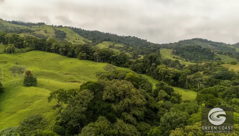 52-Acre Riverfront Farm by Eco-Chontales Waterfall with Panoramic Mountain Views — view 15, Barú, Pérez Zeledón, Costa Rica