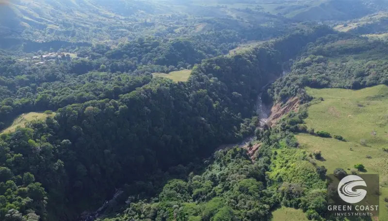 111-Acre Mountain Farm Near Eco-Chontales Waterfall with River Frontage and Panoramic Views — view 8, Barú, Pérez Zeledón, Costa Rica