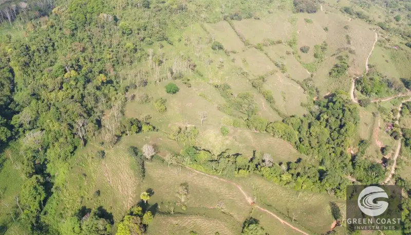 111-Acre Mountain Farm Near Eco-Chontales Waterfall with River Frontage and Panoramic Views — view 11, Barú, Pérez Zeledón, Costa Rica