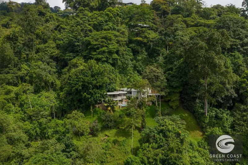 12-Acre Tinamaste Ocean-View Estate: 3-BR Home with Waterfalls & Pool — view 1, Tinamaste, Pérez Zeledón, Costa Rica