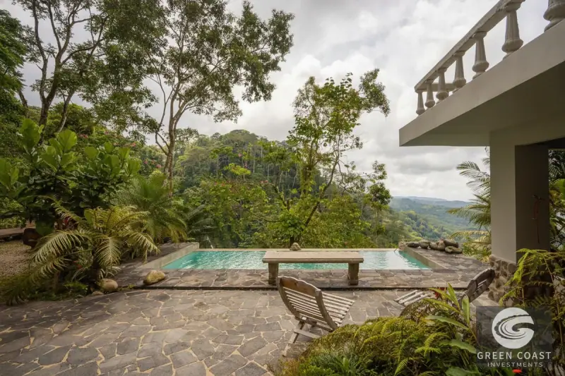 12-Acre Tinamaste Ocean-View Estate: 3-BR Home with Waterfalls & Pool — view 9, Tinamaste, Pérez Zeledón, Costa Rica