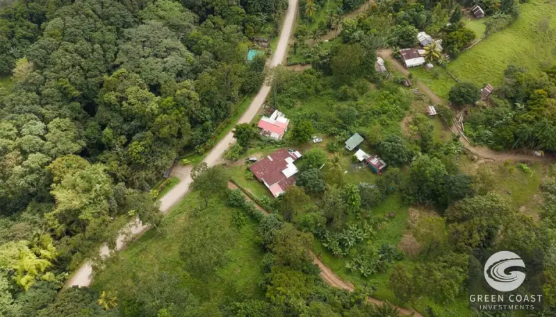 Tinamaste Commercial & Residential Lot: Active Business Space with Mountain Views — view 2, Pérez Zeledón / San Isidro, Costa Rica