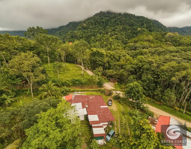Tinamaste Commercial & Residential Lot: Active Business Space with Mountain Views — view 3, Pérez Zeledón / San Isidro, Costa Rica
