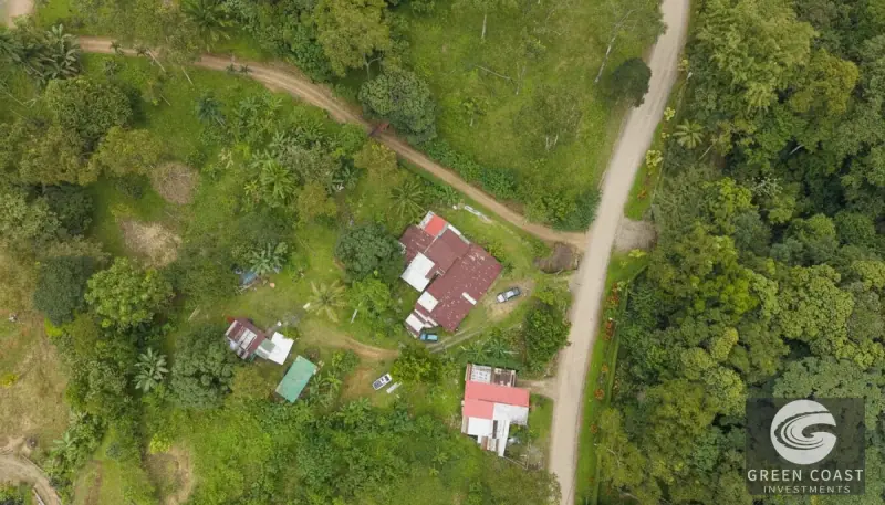 Tinamaste Commercial & Residential Lot: Active Business Space with Mountain Views — view 6, Pérez Zeledón / San Isidro, Costa Rica