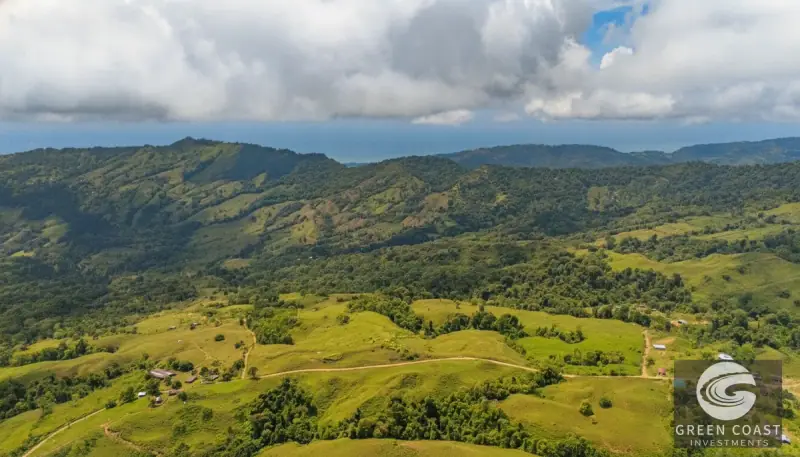 7-Acre Ocean-View Mountain Lot with Natural Spring in Pérez Zeledón — view 1, Pérez Zeledón, Costa Rica
