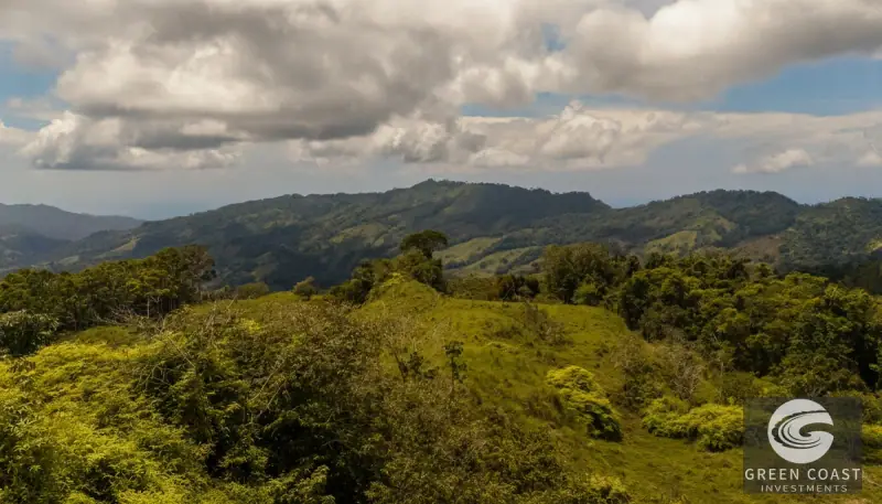 7-Acre Ocean-View Mountain Lot with Natural Spring in Pérez Zeledón — view 3, Pérez Zeledón, Costa Rica