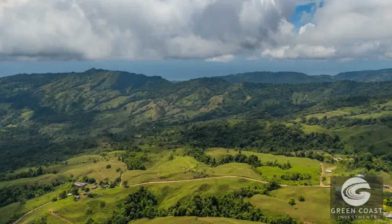 7-Acre Ocean-View Mountain Lot with Natural Spring in Pérez Zeledón — view 4, Pérez Zeledón, Costa Rica
