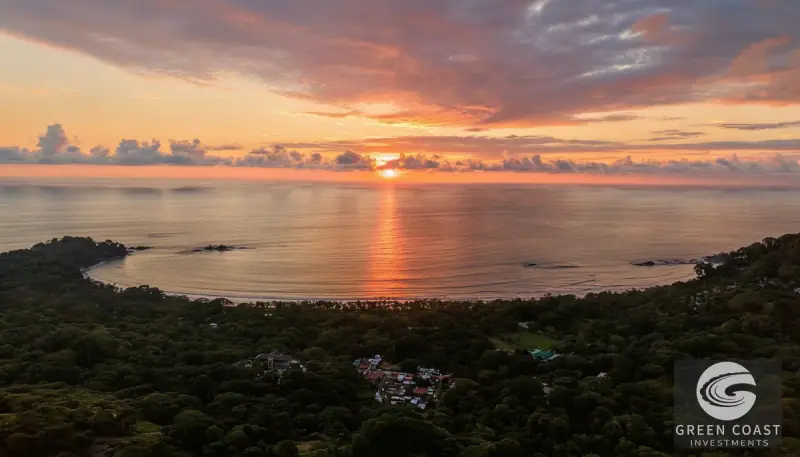 5-Acre Dominicalito Hills Ocean View Estate: Luxury Development Land with Natural Waterfall — view 10, Dominicalito, Osa, Costa Rica