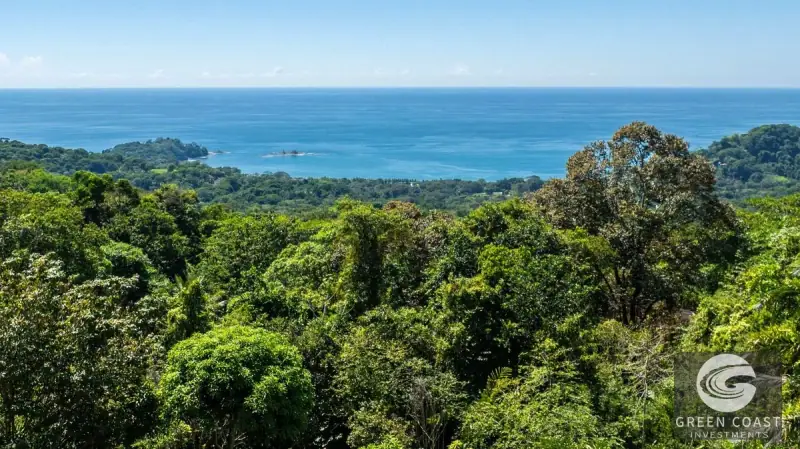 5-Acre Dominicalito Hills Ocean View Estate: Luxury Development Land with Natural Waterfall — view 118, Dominicalito, Osa, Costa Rica