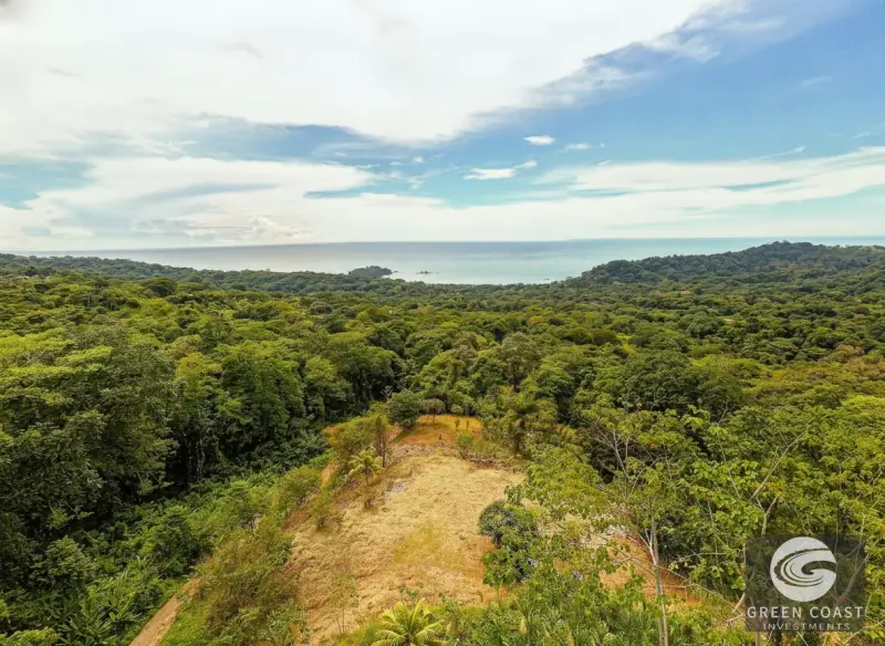 5-Acre Dominicalito Hills Ocean View Estate: Luxury Development Land with Natural Waterfall — view 12, Dominicalito, Osa, Costa Rica