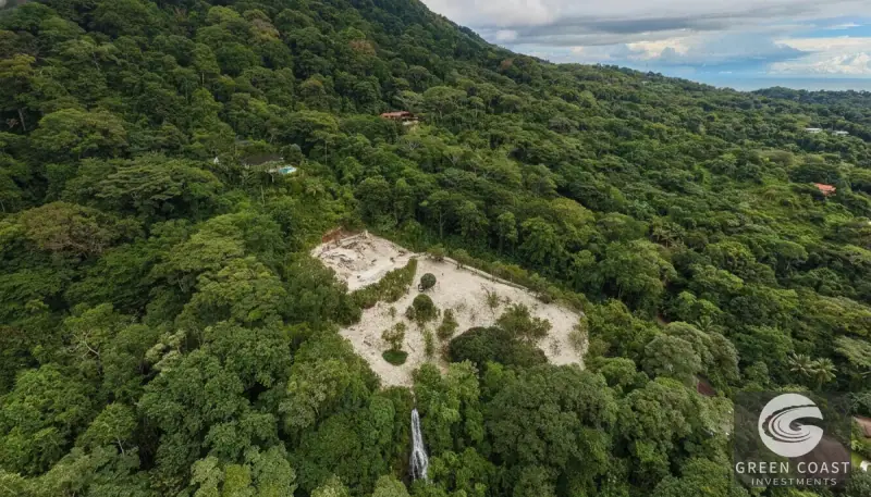 5-Acre Dominicalito Hills Ocean View Estate: Luxury Development Land with Natural Waterfall — view 19, Dominicalito, Osa, Costa Rica