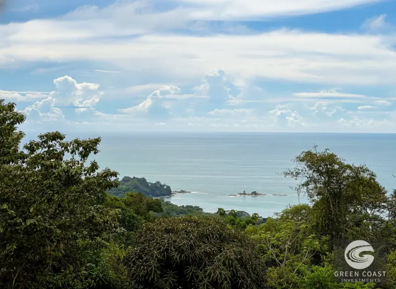 5-Acre Dominicalito Hills Ocean View Estate: Luxury Development Land with Natural Waterfall — view 22, Dominicalito, Osa, Costa Rica