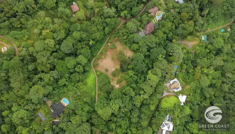 5-Acre Dominicalito Hills Ocean View Estate: Luxury Development Land with Natural Waterfall — view 36, Dominicalito, Osa, Costa Rica