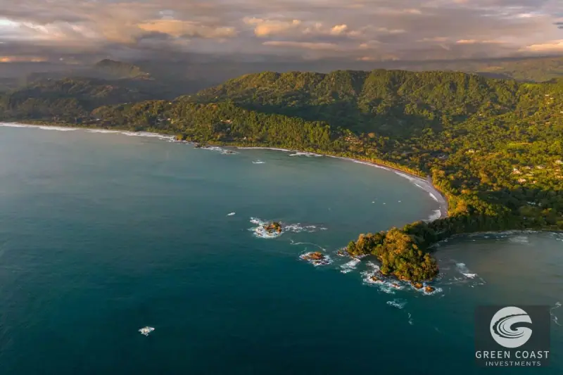 5-Acre Dominicalito Hills Ocean View Estate: Luxury Development Land with Natural Waterfall — view 43, Dominicalito, Osa, Costa Rica