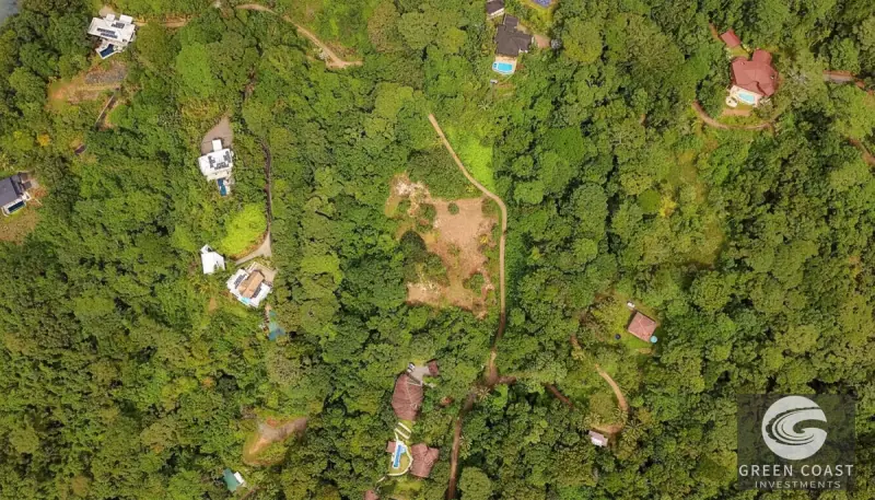 5-Acre Dominicalito Hills Ocean View Estate: Luxury Development Land with Natural Waterfall — view 47, Dominicalito, Osa, Costa Rica