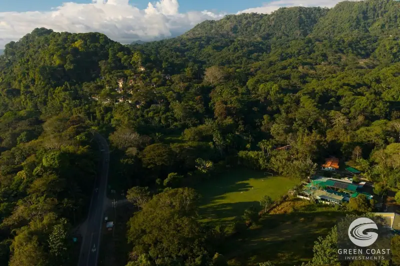 5-Acre Dominicalito Hills Ocean View Estate: Luxury Development Land with Natural Waterfall — view 58, Dominicalito, Osa, Costa Rica