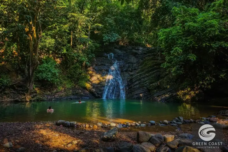 5-Acre Dominicalito Hills Ocean View Estate: Luxury Development Land with Natural Waterfall — view 60, Dominicalito, Osa, Costa Rica