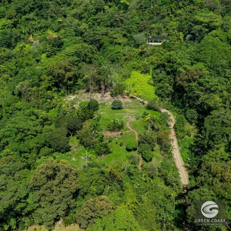 5-Acre Dominicalito Hills Ocean View Estate: Luxury Development Land with Natural Waterfall — view 75, Dominicalito, Osa, Costa Rica