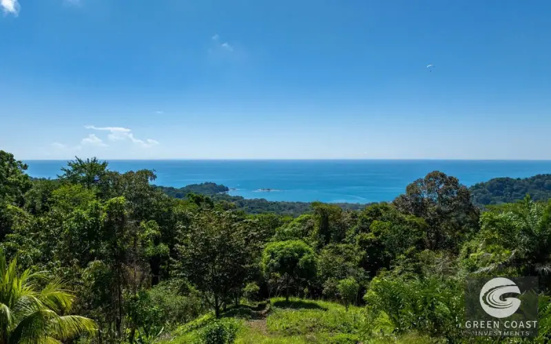 5-Acre Dominicalito Hills Ocean View Estate: Luxury Development Land with Natural Waterfall — view 77, Dominicalito, Osa, Costa Rica