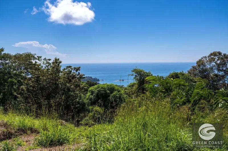 5-Acre Dominicalito Hills Ocean View Estate: Luxury Development Land with Natural Waterfall — view 79, Dominicalito, Osa, Costa Rica